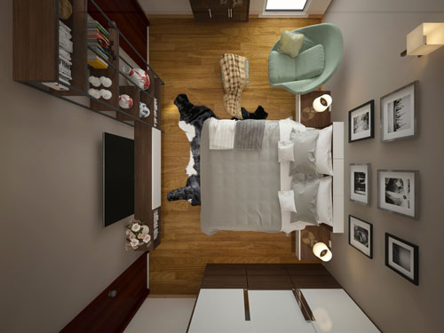 cách trang trí phòng ngủ nhỏ đẹp, xinh 3